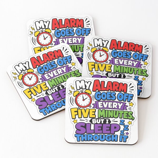 Item preview, Five Minute Alarm Marriage and Roommate Humor designed and sold by RedCircleArt.