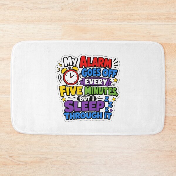 Item preview, Five Minute Alarm Marriage and Roommate Humor designed and sold by RedCircleArt.