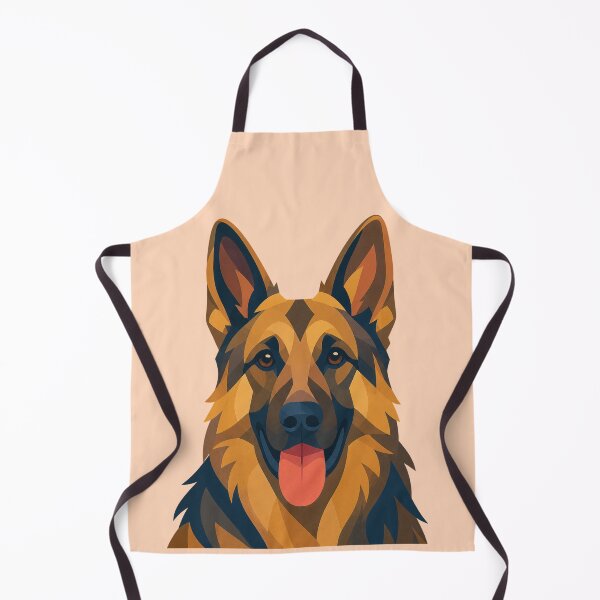 Item preview, Geometric German Shepherd — Modern Polygon Dog Portrait designed and sold by TheClockOutClub.