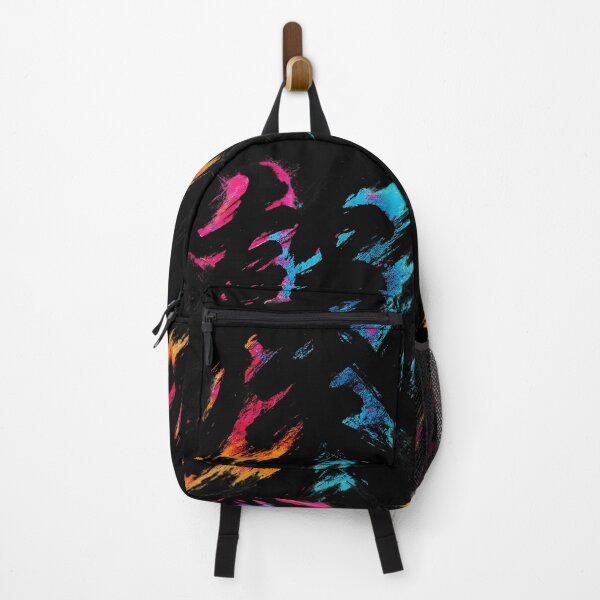 Item preview, Neon Kanji Brush Explosion designed and sold by AI-Only Creations.