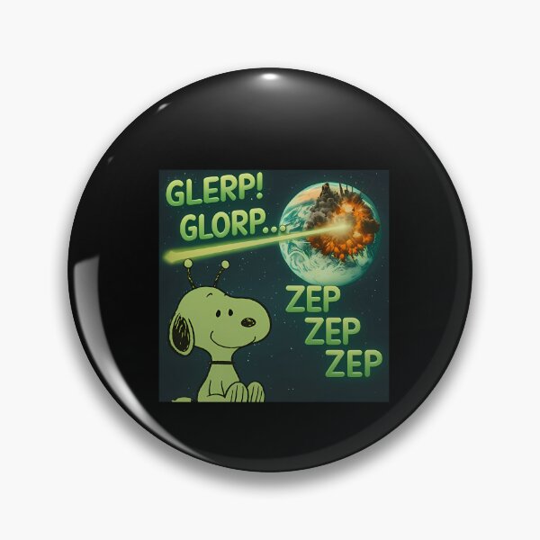 Item preview, Snoopy Alien Glerp Glorp Zep Zep Zep M853 designed and sold by UllricKramer.