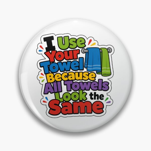 Item preview, Same Towel Marriage and Roommate Humor designed and sold by RedCircleArt.