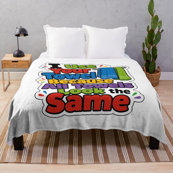 Item preview, Same Towel Marriage and Roommate Humor designed and sold by RedCircleArt.