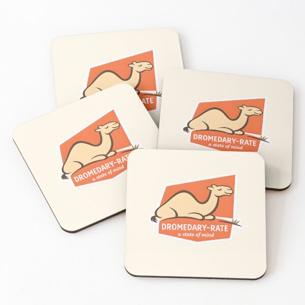 Item preview, Dromedary Rate Camel Funny Pun Design designed and sold by Dream-Fab.