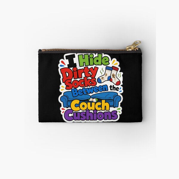 Item preview, Dirty Socks Couch Marriage and Roommate Humor designed and sold by RedCircleArt.