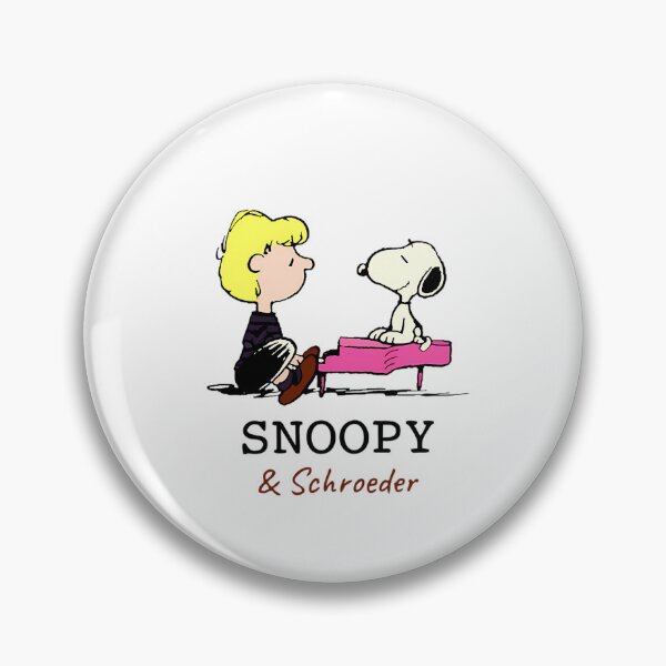 Artikelvorschau, Klassischer Snoopy und Schroeder entworfen und verkauft von UllricKramer.