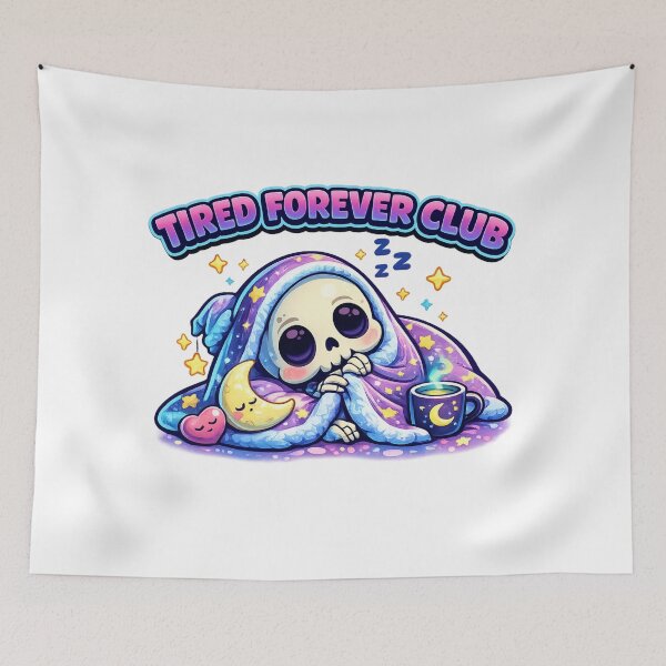 Item preview, Tired Forever Club designed and sold by redsharkuk.