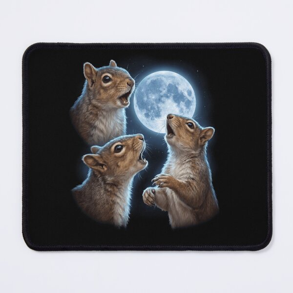 Item preview, Squirrel Howling Moon Art Animal Lover designed and sold by TerryConnells.