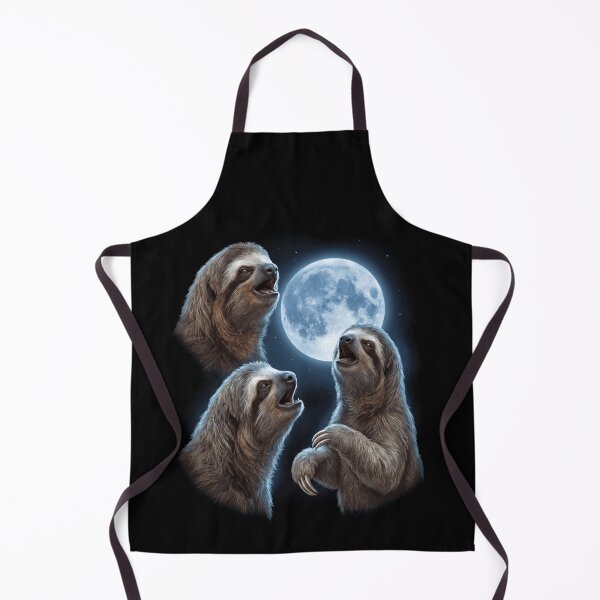 Item preview, Sloth Howling Moon Art Animal Lover designed and sold by TerryConnells.