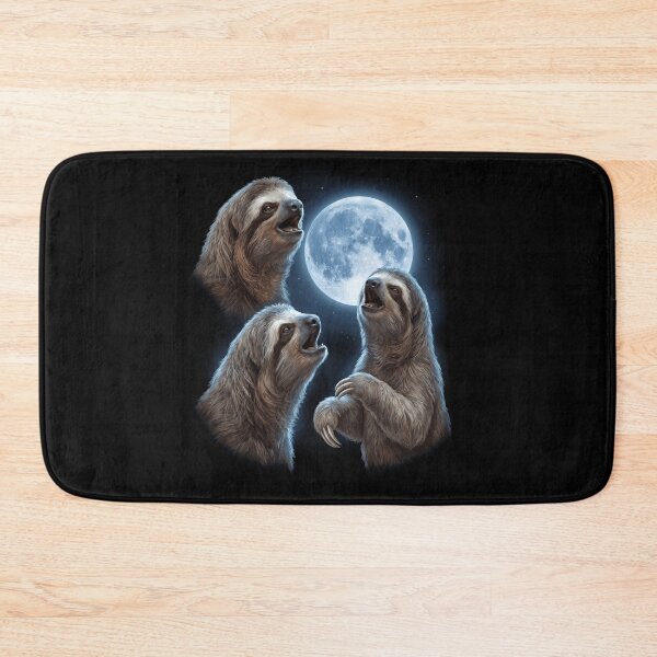 Item preview, Sloth Howling Moon Art Animal Lover designed and sold by TerryConnells.