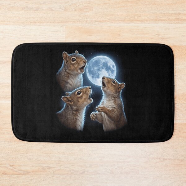 Item preview, Squirrel Howling Moon Art Animal Lover designed and sold by TerryConnells.