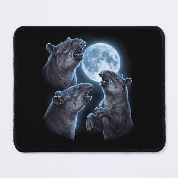 Item preview, Tapir Howling Moon Art Animal Lover designed and sold by TerryConnells.