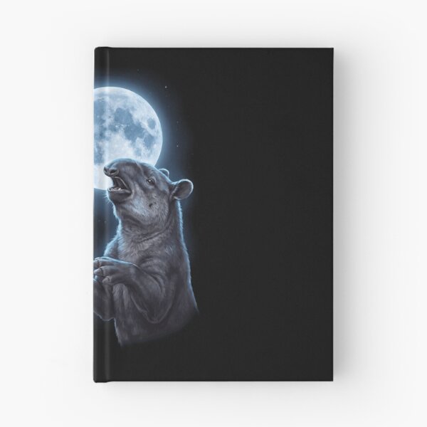 Item preview, Tapir Howling Moon Art Animal Lover designed and sold by TerryConnells.