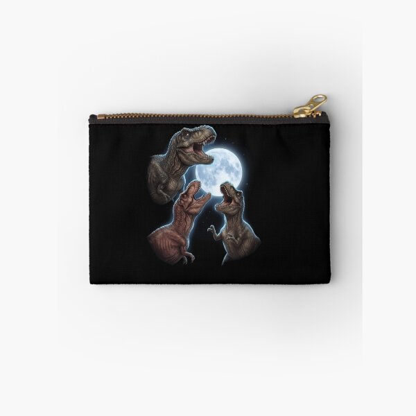 Item preview, T Rex Dinosaur Howling Moon Art Animal Lover designed and sold by TerryConnells.