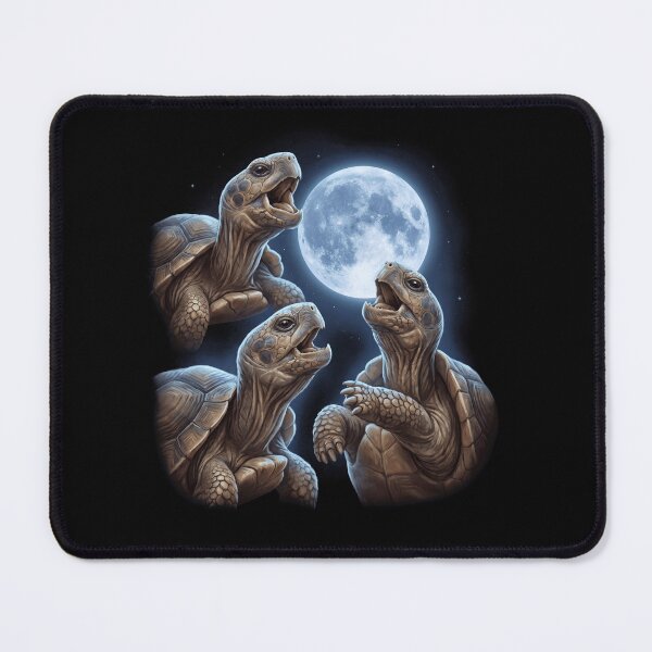 Item preview, Tortoise Howling Moon Art Animal Lover designed and sold by TerryConnells.