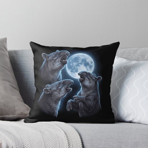 Item preview, Tapir Howling Moon Art Animal Lover designed and sold by TerryConnells.