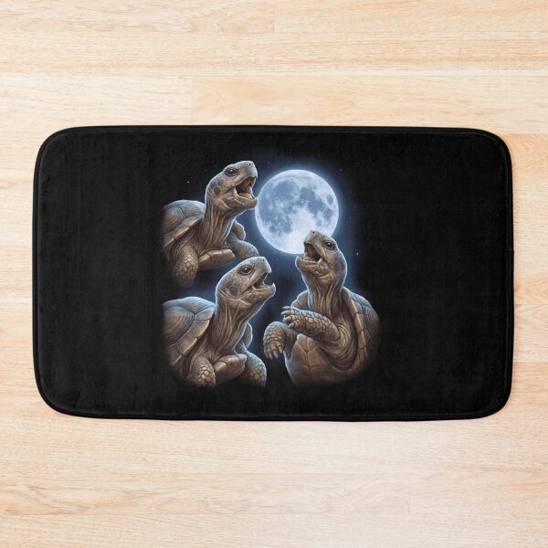 Item preview, Tortoise Howling Moon Art Animal Lover designed and sold by TerryConnells.