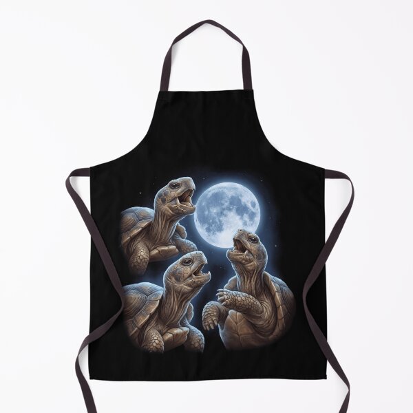 Item preview, Tortoise Howling Moon Art Animal Lover designed and sold by TerryConnells.