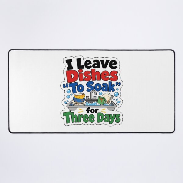 Item preview, Dishes To Soak Marriage and Roommate Humor designed and sold by RedCircleArt.