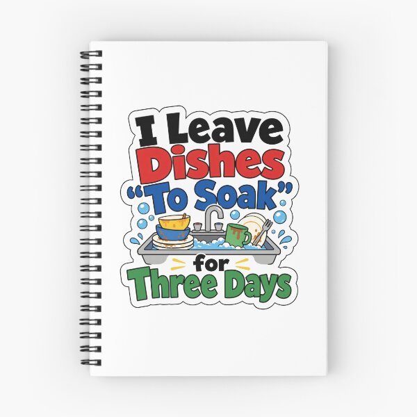 Item preview, Dishes To Soak Marriage and Roommate Humor designed and sold by RedCircleArt.