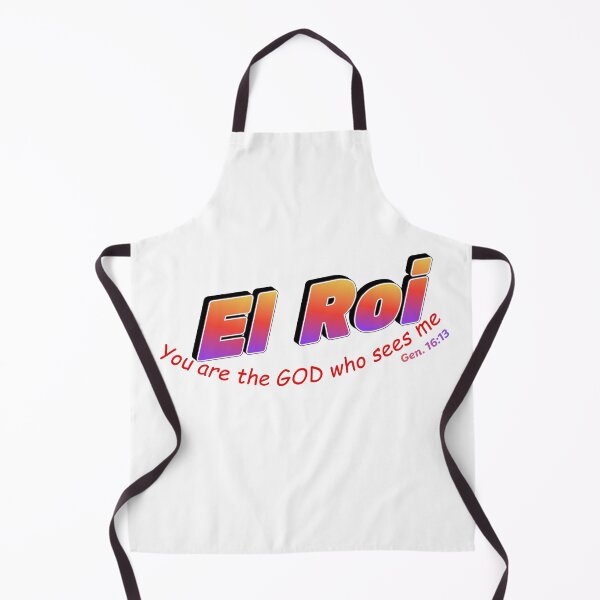 Item preview, El Roi – You are the God Who Sees Me | Christian Faith Inspirational Typography Design designed and sold by InfinityCulture.