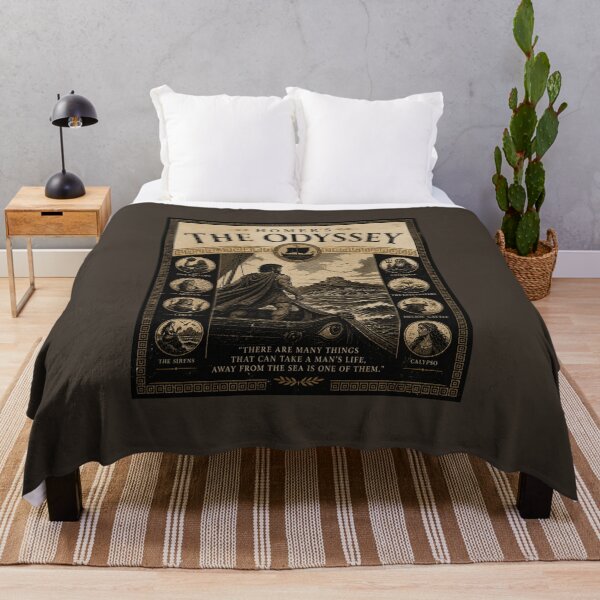 Item preview, Homer’s Odyssey — Vintage Greek Mythology Epic designed and sold by ThreadTheory976.