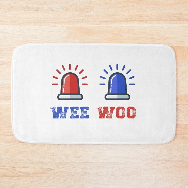 Item preview, Funny Red Blue Blinking Police Novelty Sirens with Sound Flashing WEE WOO Cop Joke  designed and sold by Space Ghettos.
