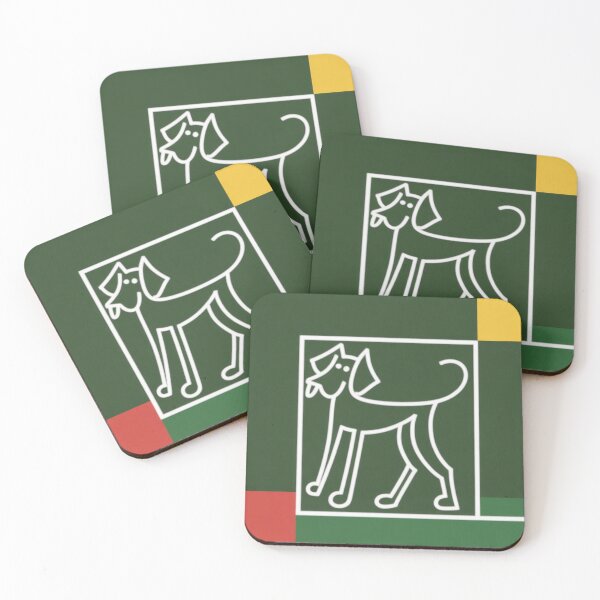 Item preview, Dog in Colorful Cubist Style Painting designed and sold by RAISC.