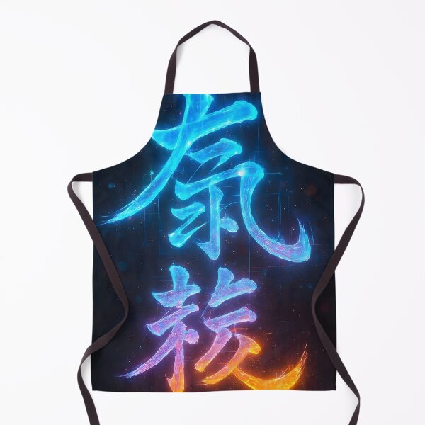 Item preview, Neon Cosmic Kanji Glow designed and sold by AI-Only Creations.