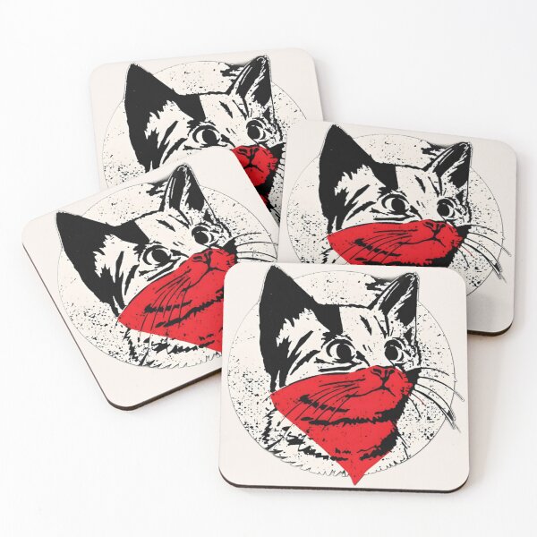 Item preview, Anarchy Cat Punk Graphic Streetwear Kitten  designed and sold by Peac7e.
