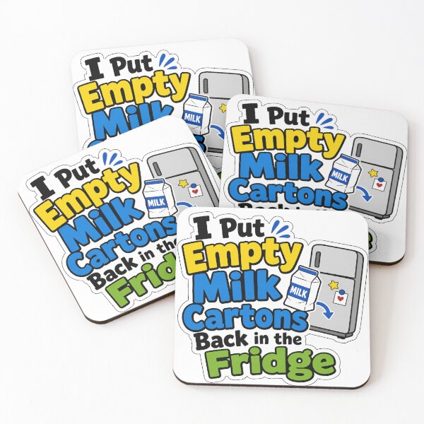 Item preview, Empty Milk Carton Marriage and Roommate Humor designed and sold by RedCircleArt.