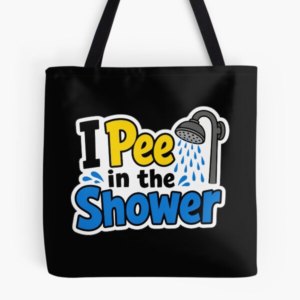 Item preview, Pee In Shower Marriage and Roommate Humor designed and sold by RedCircleArt.