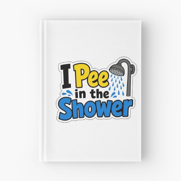 Item preview, Pee In Shower Marriage and Roommate Humor designed and sold by RedCircleArt.
