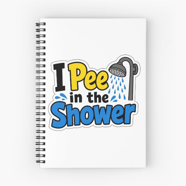 Item preview, Pee In Shower Marriage and Roommate Humor designed and sold by RedCircleArt.