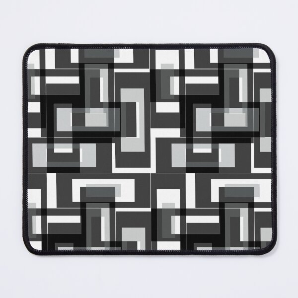 Item preview, Black Geometric Labyrinth Pattern Design Art designed and sold by PatternTitan.