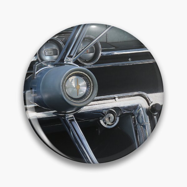 Item preview, Classic American Luxury Car Interior - 1966 Ford Thunderbird Flair Bird Dashboard designed and sold by Peter Kraaibeek | Generative Designs and Car Art.