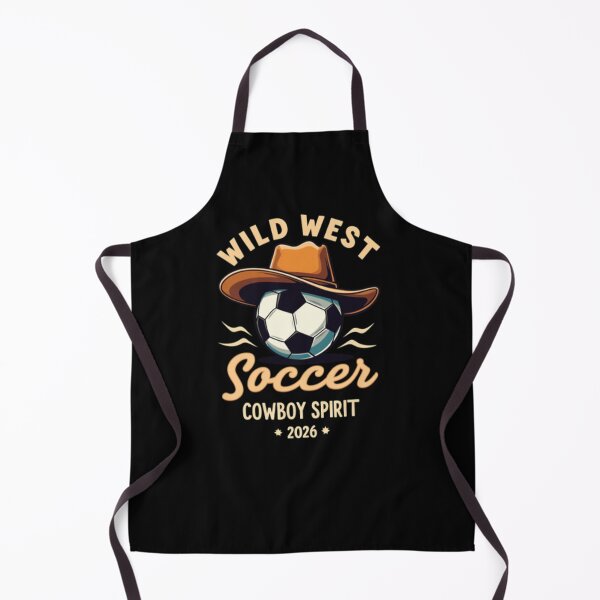 Item preview, Wild West Soccer Cowboy Spirit World Cup 2026 designed and sold by dal-koz-ar.