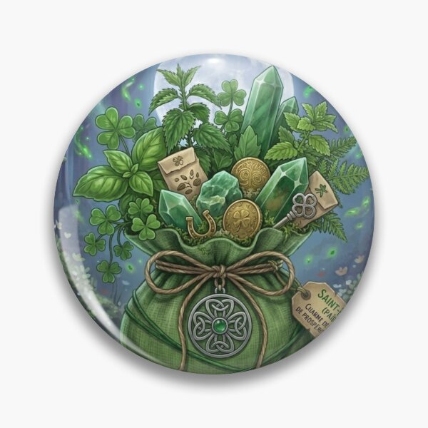 Item preview, Celtic Fortune Bag - St. Patrick's Magic Charm designed and sold by NeyhineAngelionShop.