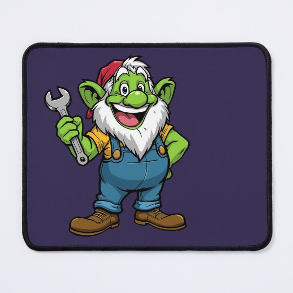 Item preview, A green, handyman dwarf designed and sold by Art70shop.