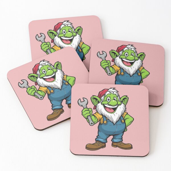 Item preview, A green, handyman dwarf designed and sold by Art70shop.
