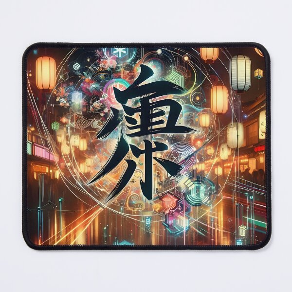 Item preview, Cyberpunk Kanji Lantern Night designed and sold by AI-Only Creations.