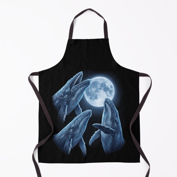 Item preview, Whale Howling Moon Art Animal Lover designed and sold by TerryConnells.