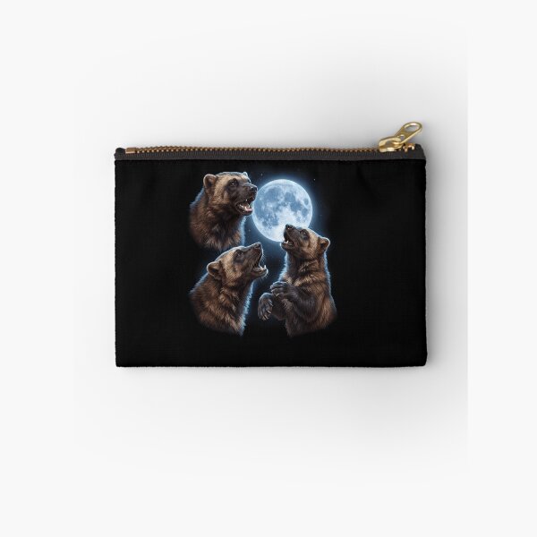 Item preview, Wolverine Howling Moon Art Animal Lover designed and sold by TerryConnells.