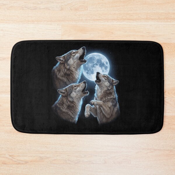 Item preview, Wolf Howling Moon Art Animal Lover designed and sold by TerryConnells.