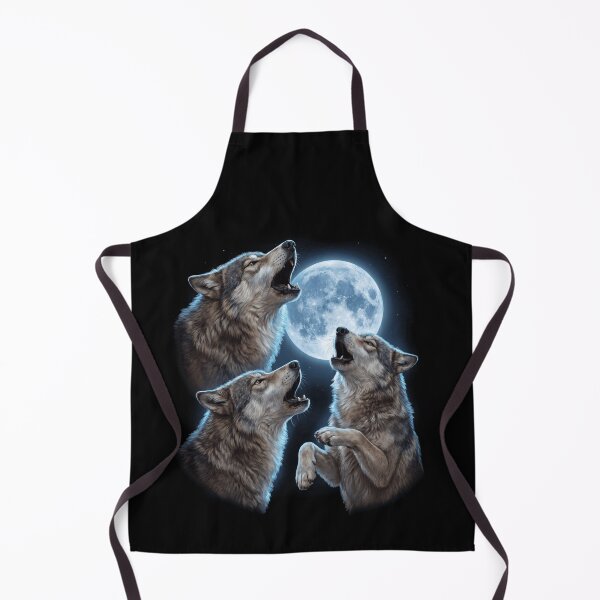 Item preview, Wolf Howling Moon Art Animal Lover designed and sold by TerryConnells.