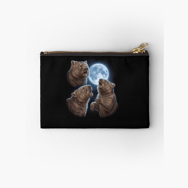 Item preview, Wombat Howling Moon Art Animal Lover designed and sold by TerryConnells.