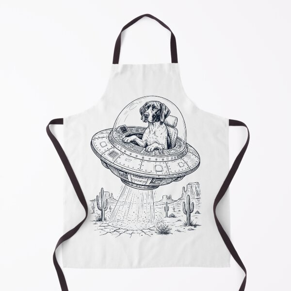 Item preview, Vintage English Pointer Riding UFO Dog Mom Dad Lover designed and sold by DoodleTortle.