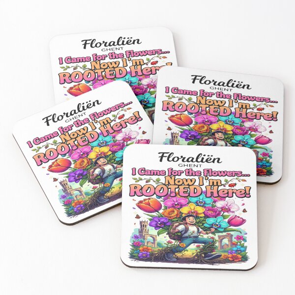 Item preview, Floraliën Ghent I Came for the Flowers Now I’m Rooted Here T-Shirt designed and sold by Sushikidsntod.