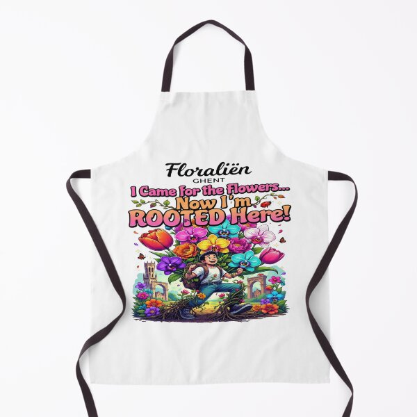 Item preview, Floraliën Ghent I Came for the Flowers Now I’m Rooted Here T-Shirt designed and sold by Sushikidsntoddlers.
