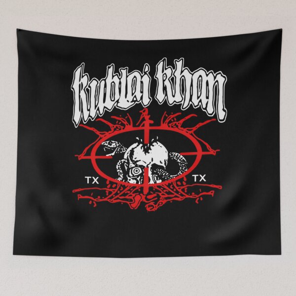 Item preview, Kublai Khan TX Logo Band Concrete Despair designed and sold by zalafliyawop.